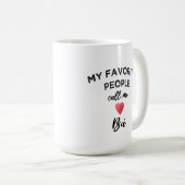 Mug Call Me BÀ Vietnamese Grandmother Nickname (Devant droit)