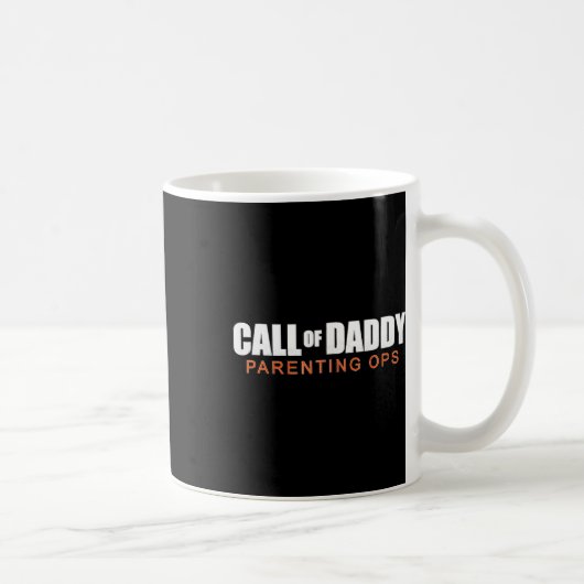 Mug Call Of Daddy Parenting Ops Gamer Dad Humor (Droite)