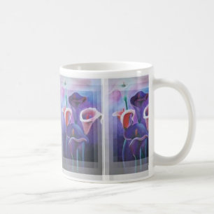 Mug Callas Violet Lilac Et Violet Art
