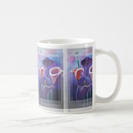 Mug Callas Violet Lilac Et Violet Art (Droite)