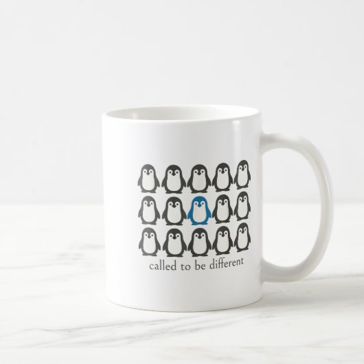Mug Called To Be Different Christian Penguin Faith Ins (Droite)