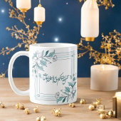 Mug Calligraphie arabe florale moderne islamique
