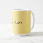 Mug Calligraphie chic simple et élégante Jasmin (Devant droit)