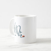 Mug Calligraphie Coréenne « Espoir » (소망) (Devant gauche)