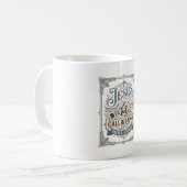 Mug Calligraphie de Jésus Lettrage sacré Calligraphie  (Devant gauche)