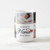 Mug Calligraphie Du Collage De Photos Best Nana Ever (Centre)