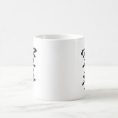 Mug Calligraphie du karaté japonais de mot (Centre)