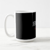 Mug Calligraphie Elegant Plain Ajouter son propre nom (Gauche)