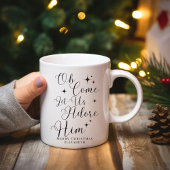 Mug Calligraphie élégante classique Joyeux Noël
