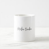 Mug Calligraphie minimaliste moderne (Centre)