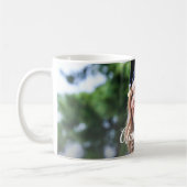 Mug Calligraphie moderne Photo personnalisée Graduatio (Gauche)