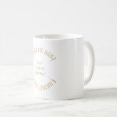 Mug Calm. Capable. Constant. Dad Appreciatition Gifts (Devant droit)