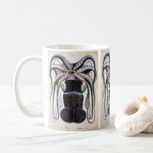 Mug Calmar géant vintage ou poulpe, animal marin