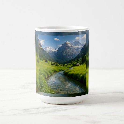 Mug Calme de la vallée alpine (Centre)