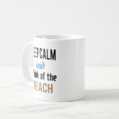 Mug Calme de Plage (Devant gauche)