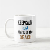Mug Calme de Plage (Gauche)