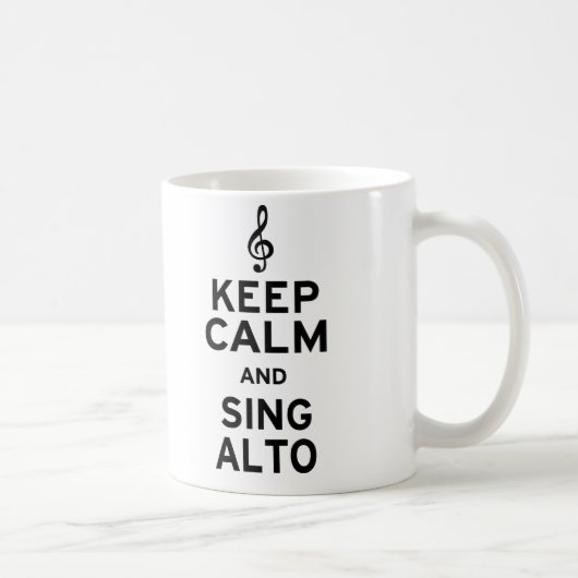 Mug Calme et chante Alto (Droite)