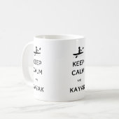 Mug Calme et Kayak (Devant gauche)