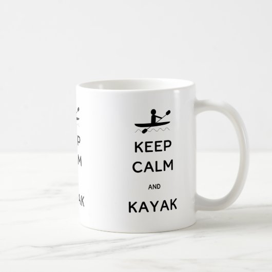 Mug Calme et Kayak (Droite)