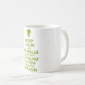 Mug Calme et respect (Devant droit)