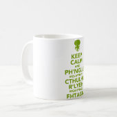 Mug Calme et respect (Devant gauche)