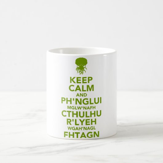 Mug Calme et respect (Centre)