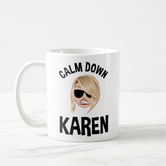 Mug Calme Karen (Gauche)