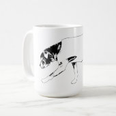 Mug Calme matinal, sans hâte (Devant gauche)