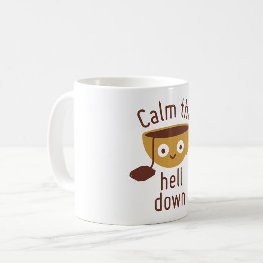MUG CALMEZ L'ENFER VERS LE BAS (Devant gauche)