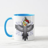 Mug Calopsitte de Noël (Gauche)