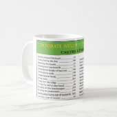 Mug Calories de travail (Devant gauche)