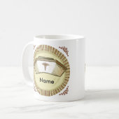 Mug Calot de infirmière rétro (Devant gauche)