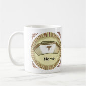 Mug Calot de infirmière rétro (Gauche)