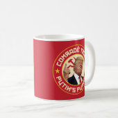 Mug Camarade Trump : La marionnette de Poutine - Illus (Devant droit)