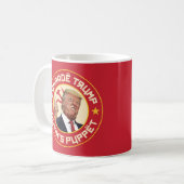 Mug Camarade Trump : La marionnette de Poutine - Illus (Devant gauche)