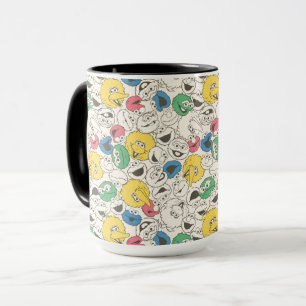 Mug Camarades de la rue Sésame Motif principal gross