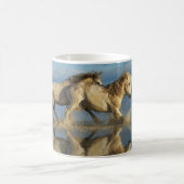 Mug Camargue, Chevaux et réflexion, Sud de la France (Centre)