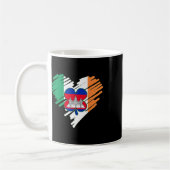 Mug Cambodge Fier Drapeau cambodgien Saint-Patricks Da (Gauche)