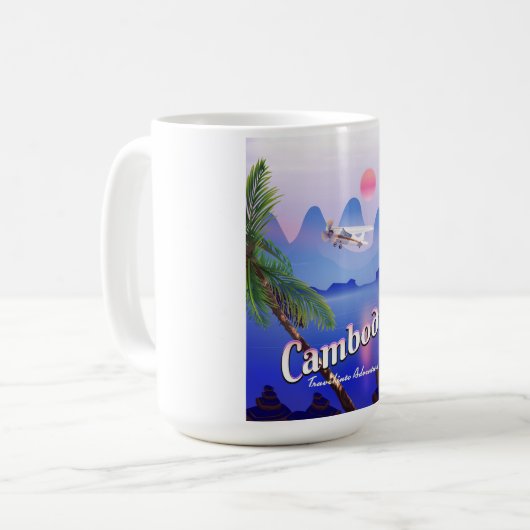 Mug Cambodge : Voyager dans l'aventure (Devant gauche)