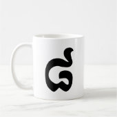 Mug Cambodian Number 8 / Eight / ៨ (Pram Bei) Khmer (Gauche)