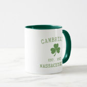 Mug Cambridge MA Irlandais (Devant droit)