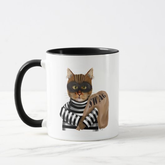 Mug Cambriolage de chat (Gauche)