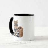 Mug Cambriolage de chat (Devant gauche)