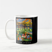 Mug Camden New Jersey Nj Waterfront Delight Sd018 (Gauche)