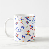Mug Camelback Pennsylvania Ski Motif de snowboard (Gauche)
