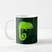 Mug Caméléon vert mignon (Gauche)