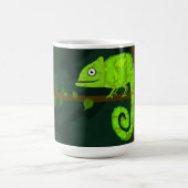 Mug Caméléon vert mignon (Centre)