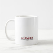 Mug Camélia blanc (Gauche)