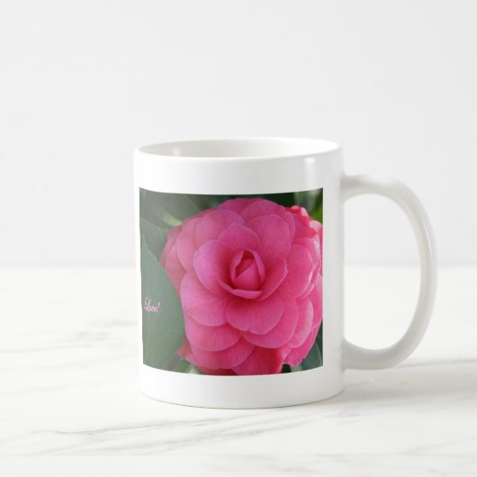 Mug Camelia, rose, avec amour ! (Droite)