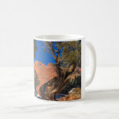 Mug Camels de baiser encadrés par l'arbre 01 (Devant droit)
